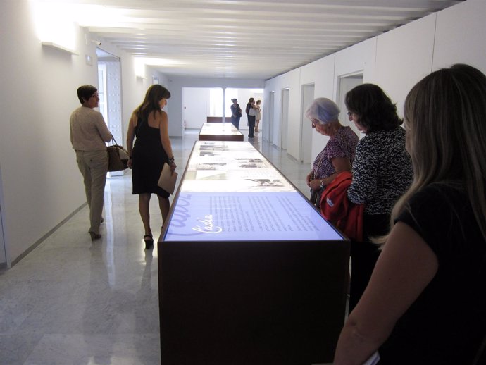 Visitantes Admiran La Exposición Inaugural De La Casa Pinillos En Cádiz