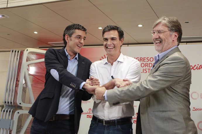 Candidatos a la Secretaría General del PSOE