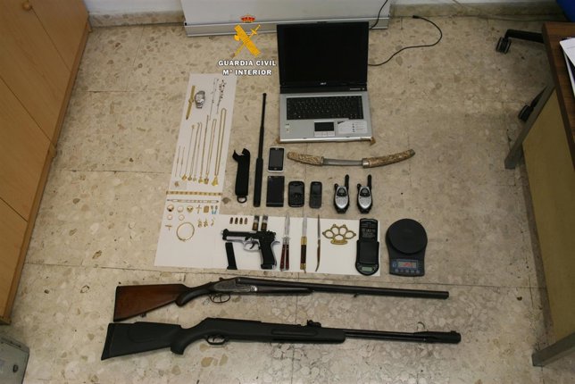 Efectos intervenidos operacion villagupao 29 detenidos