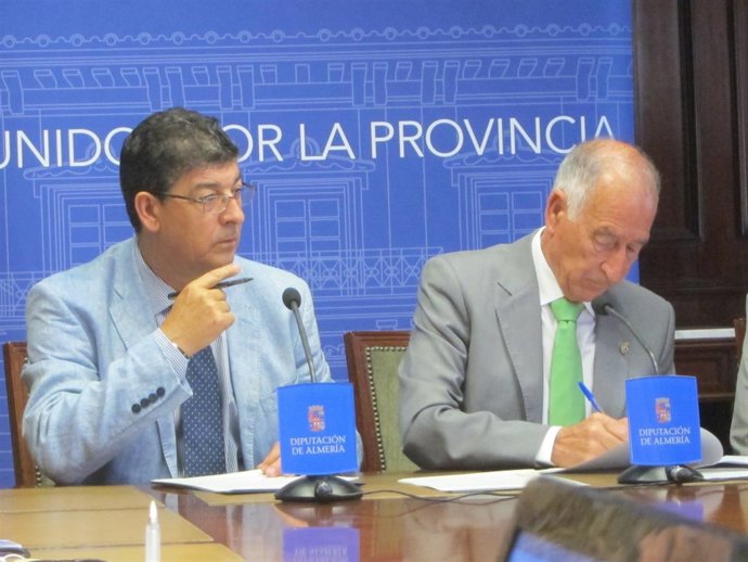 Diego Valderas (IU) y Gabriel Amat (PP)