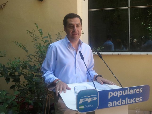 Juanma Moreno, hoy ante los medios