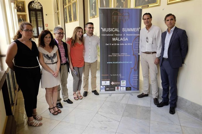 Presentación del 'Musical summer' en el Ayuntamiento de Málaga