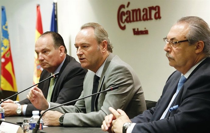 Alberto Fabra en una jornada empresarial, en imagen de archivo.
