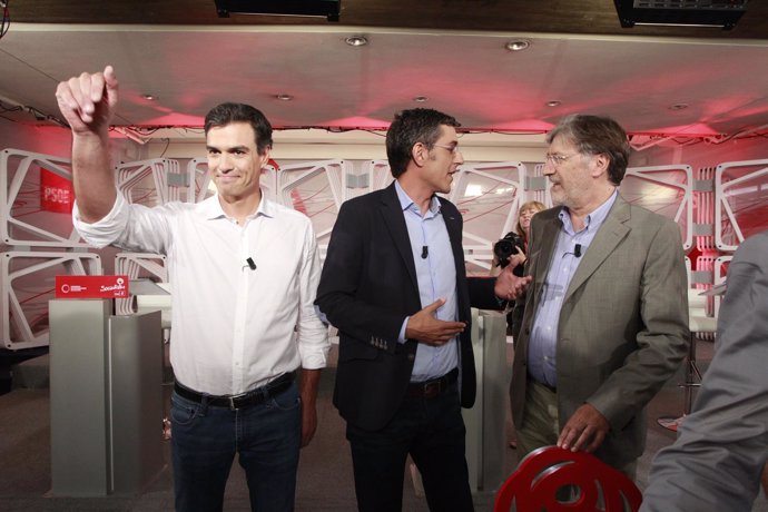 Debate entre los candidatos a la Secretaría General del PSOE