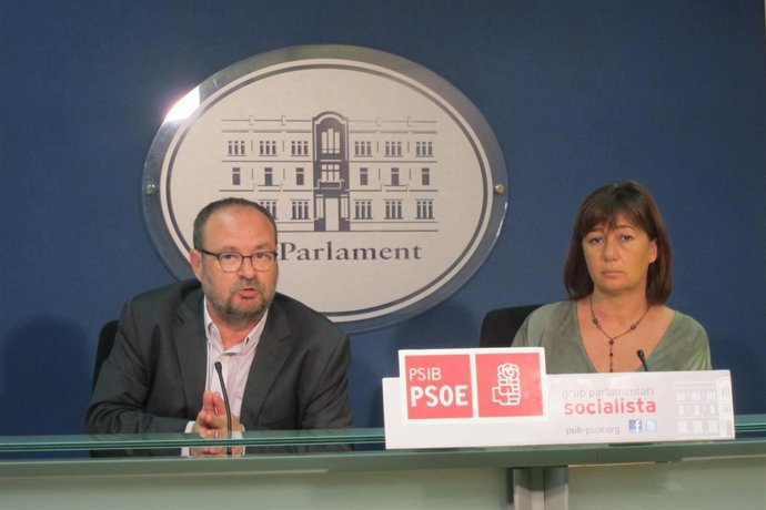 Armengol en rueda de prensa