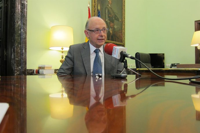 El ministro de Hacienda, Cristóbal Montoro