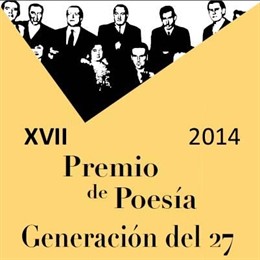 Cartel de presentación  Premio de Poesía Generación del 27 2014