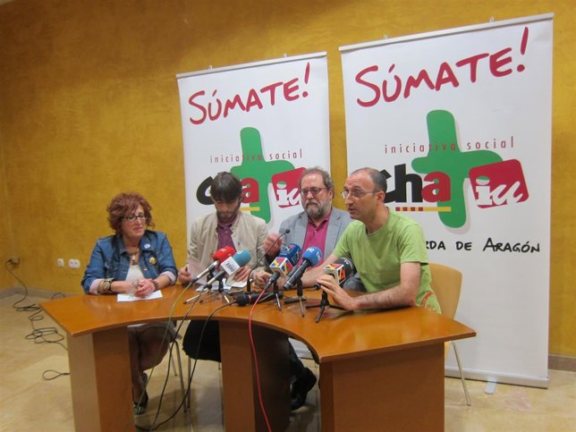 Maribel Martínez, Álvaro Sanz, Chesús Yuste y Paco Iturbe.