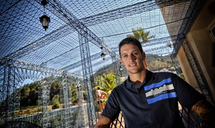 Luis Alberto, jugador del Málaga