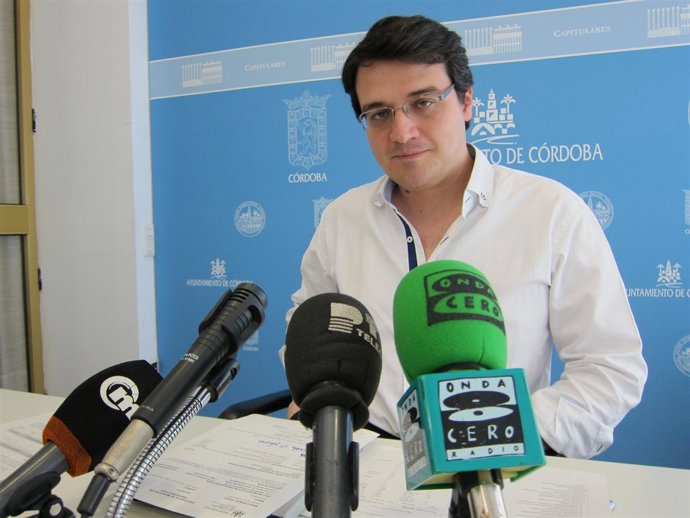 El teniente alcalde de Hacienda del Ayuntamiento de Córdoba, José María Bellido