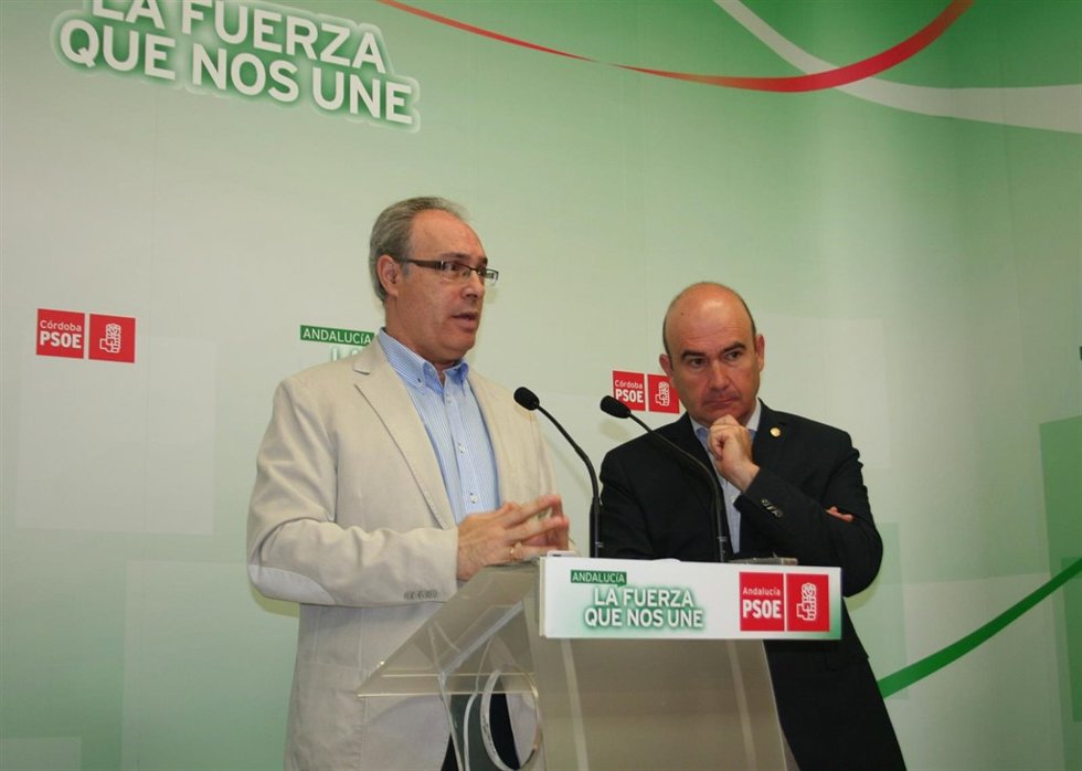 Durán y Carmona en la rueda de prensa