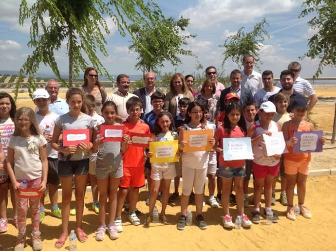 Inauguración de parque de Los Higuerones de las Brujas en Arjona (Jaén)