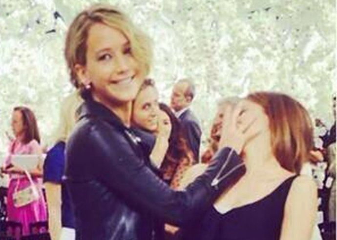 Jennifer Larwrence y Emma Watson 