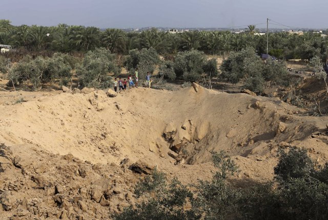 Bombardeos en la Franja de Gaza