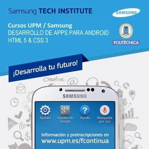 Cursos gratuitos - Convenio SAMSUNG - UPM