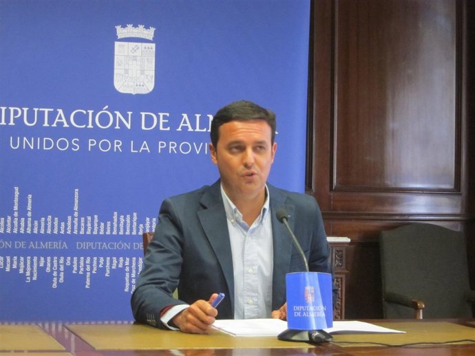 El vicepresidente de la Diputación Provincial de Almería, Javier Aureliano Garcí