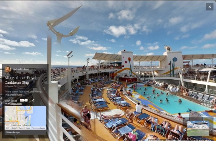 Street View Allure of the Seas