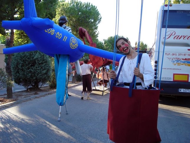 Espectáculo 'Escuela de pilotos'.