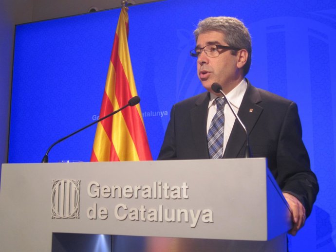 El conseller Francesc Homs