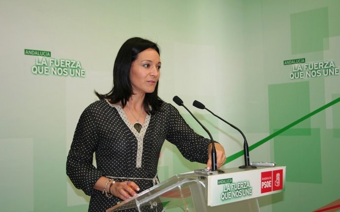 Rafi Crespín en la sede del PSOE de Córdoba