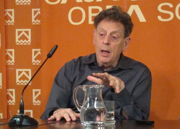 El compositor estadounidense Philip Glass