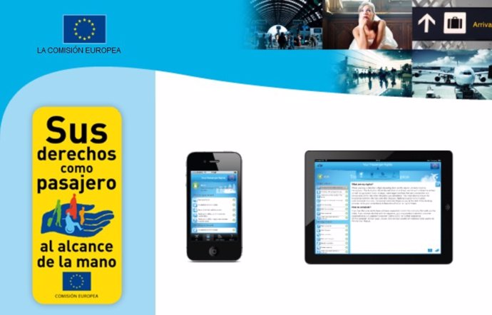 App de la Comisión Europea sobre los derechos de los viajeros