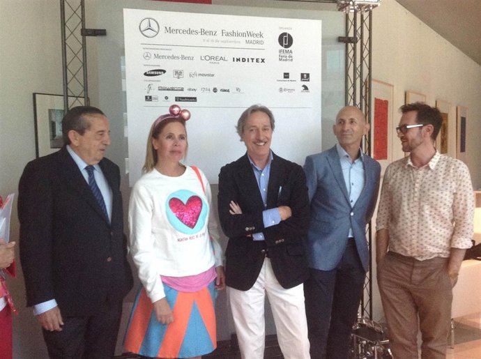 Algunos de los diseñadores de la nueva edición de MBFWM