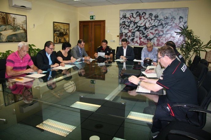 Reuniión Departamento de Seguridad con alcaldes