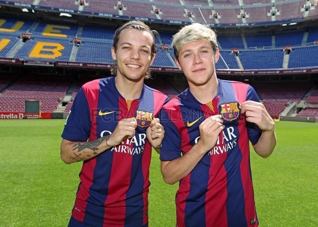 Niall y Louis los más 