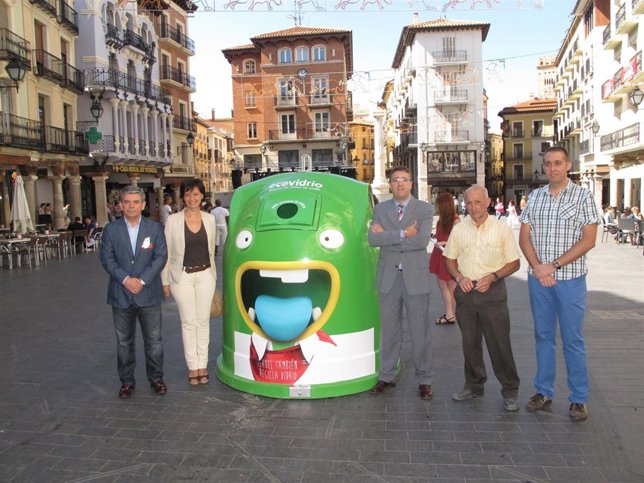 Presentación de la campaña 'Teruel también recicla vidrio'