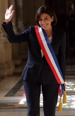 Anne Hidalgo, alcaldesa de París