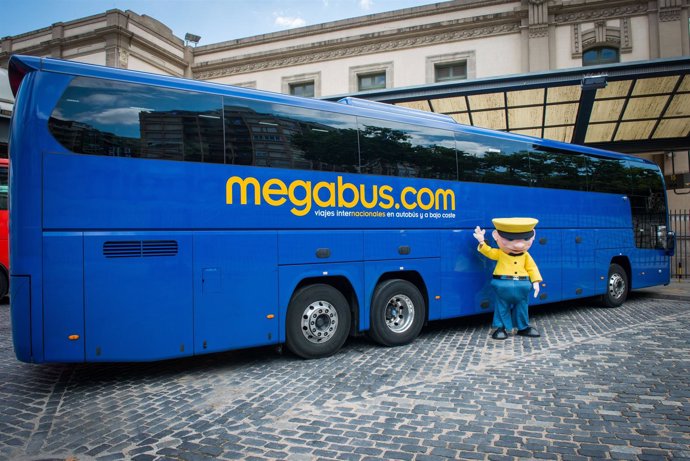Megabus.Com en la Estación del Norte de Barcelona 