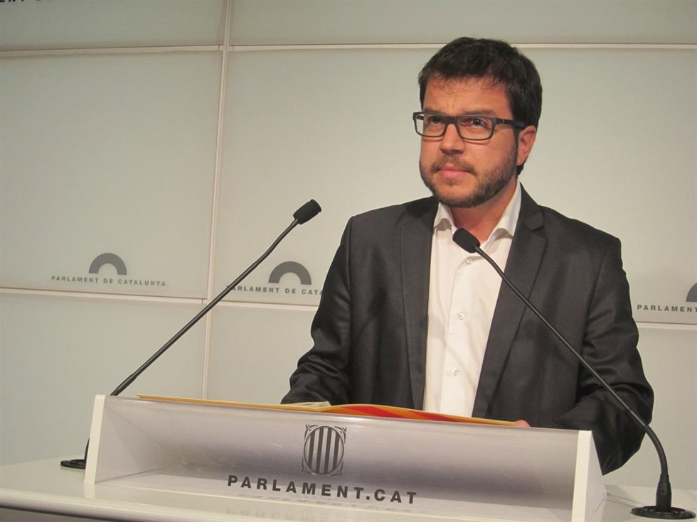 El diputado de ERC en el Parlament Pere Aragonès
