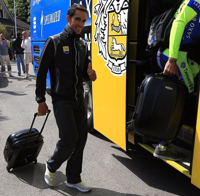 Alberto Contador en el Tour de Francia