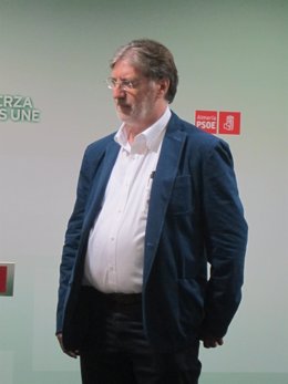 El candidato a la Secretaría General del PSOE José Antonio Pérez Tapias