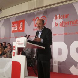 Alfredo Pérez Rubalcaba, En Congreso Del PSC-PSOE