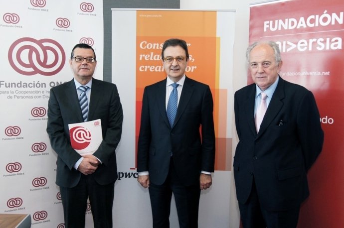 CONVENIO ONCE, UNIVERSIA Y PWC DISCAPACIDAD