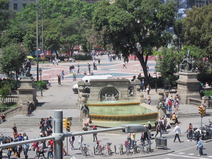 Plaza Catalunya de Barcelona