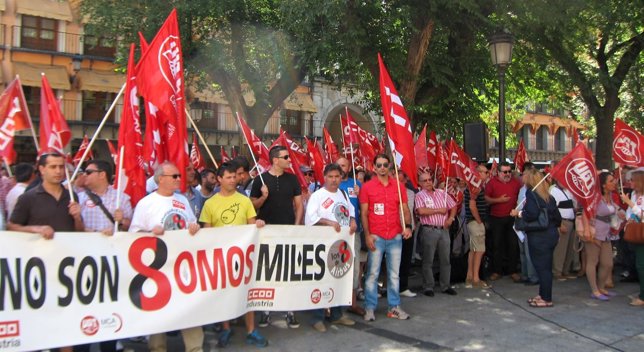 Concentraciones derecho a la huelga