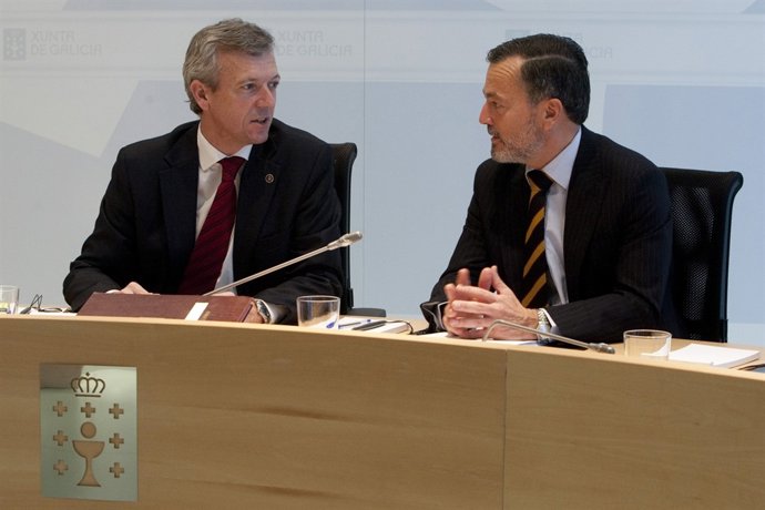 Alfonso Rueda y Agustín Hernández