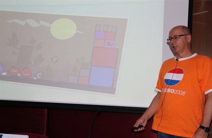 Jere Erkko, creador de Angry Birds, en la UCAM