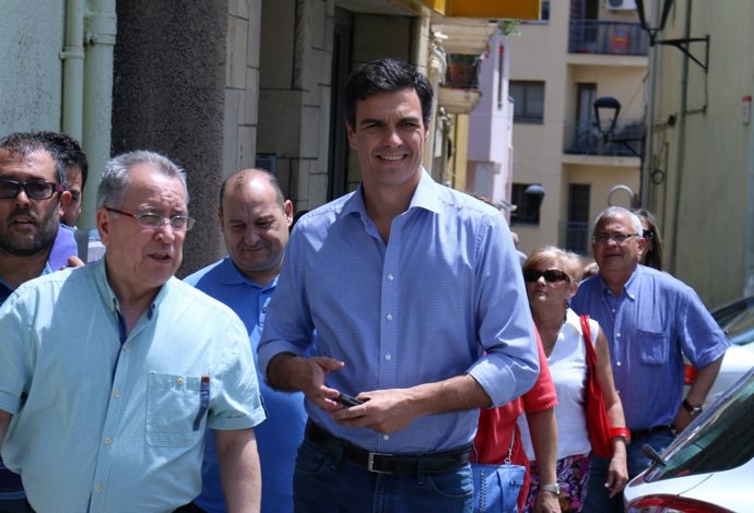 El candidato a liderar el PSOE, Pedro Sánchez.