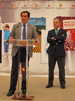 Nieto interviene, junto a Salvador Fuentes, en la Diputación