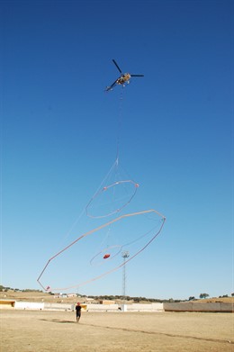 Primer vuelo del sistema VTEM de Matsa. 