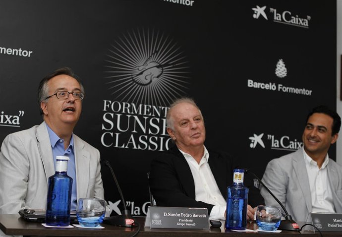 El pianista Daniel Barenboim 