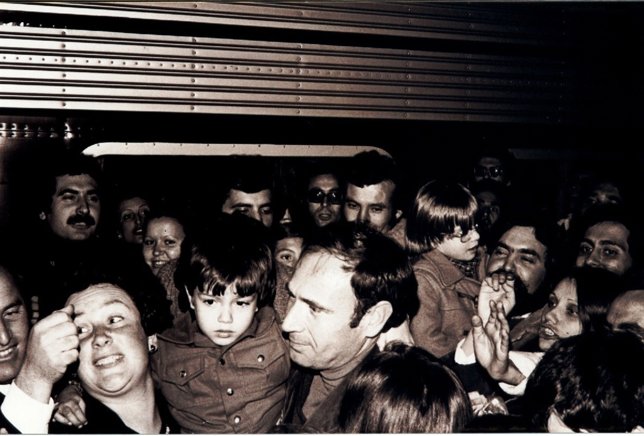 Fernando Soto a su llegada en 1975 a Sevilla tras la amnistía.