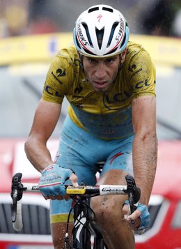 Vincenzo Nibali (Astana) en el Tour de Francia