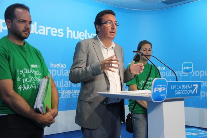 Manuel Andrés González, presidente provincial del PP de Huelva. 