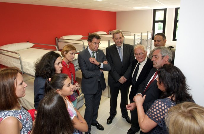 FOTOS XUNTA. INAUGURACION ALBERGUE CARRAL.
