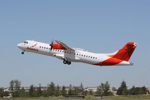 Avión de Avianca ATR72-600